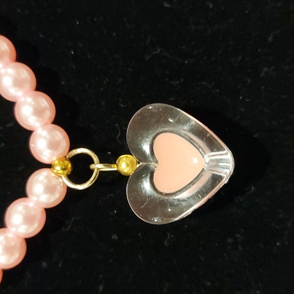 Children's Fashion Heart Necklace,  Earrings,  and Bracelet Set - Picture 12 of 12